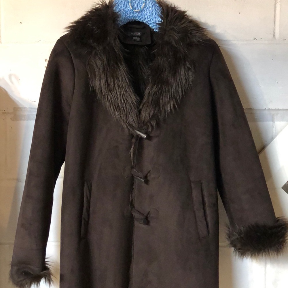 Suede Style&co winter coat